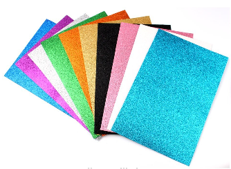Eva Foam Products/Ethylene Vinyl Acetate/Shiny Glitter Eva Foam Sheet