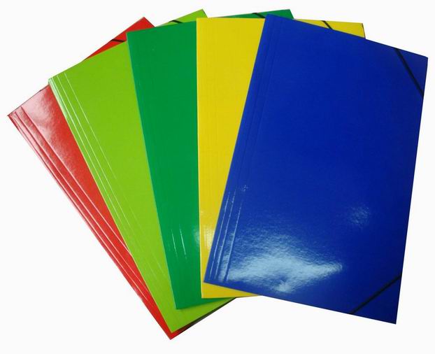 Paper File Folder With String