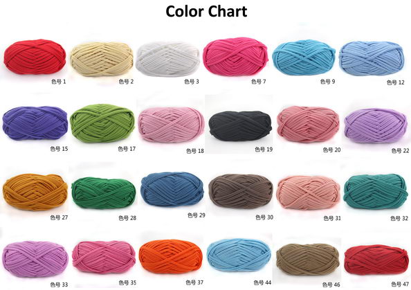 Fabric Yarn color chart