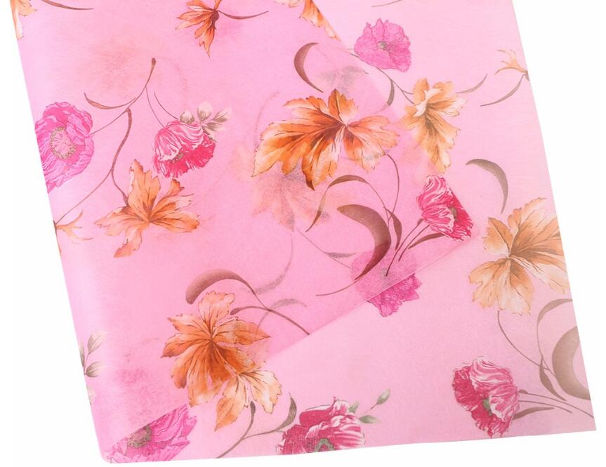 Printed Non-woven Tissue Paper for Floral Fabric