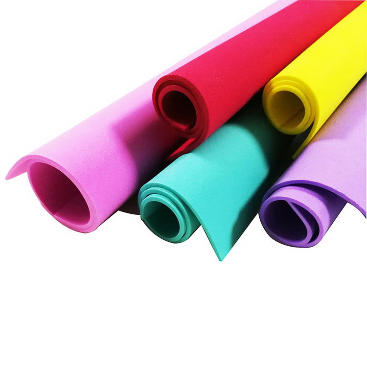 Color EVA foam sheet in roll
