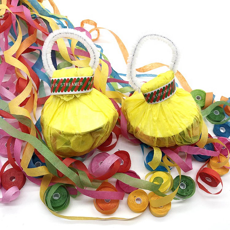 Party Streamers Hand Throw Streamers Colorful Paper Confetti