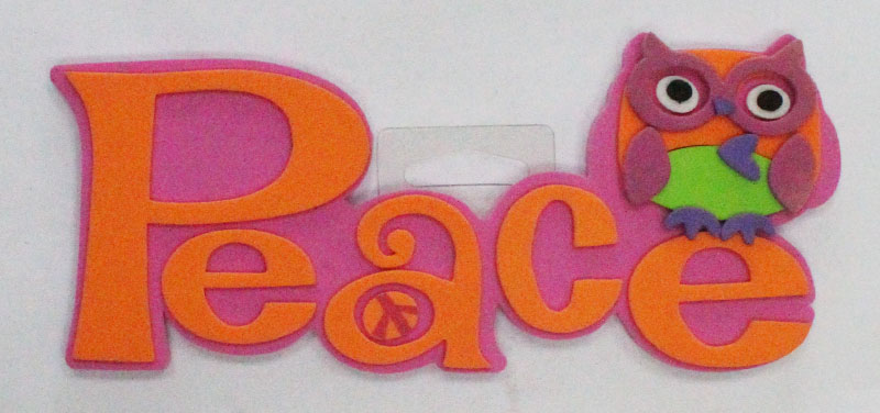 EVA Foam Letters-Peace