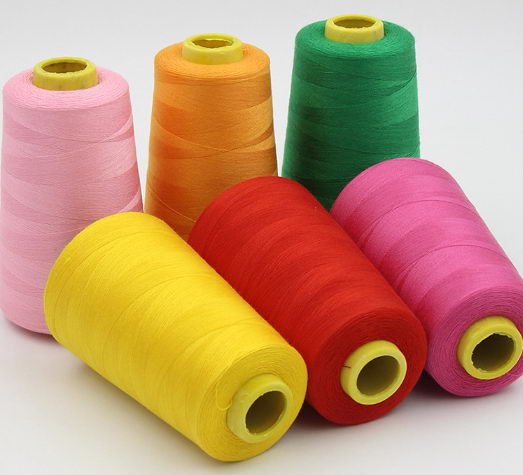 100% spun polyester sewing thread 40/2 5000 yards