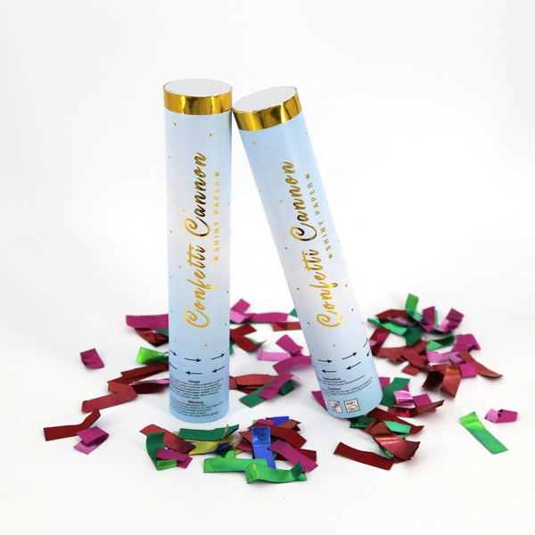 confetti shooter with Biodegradable paper